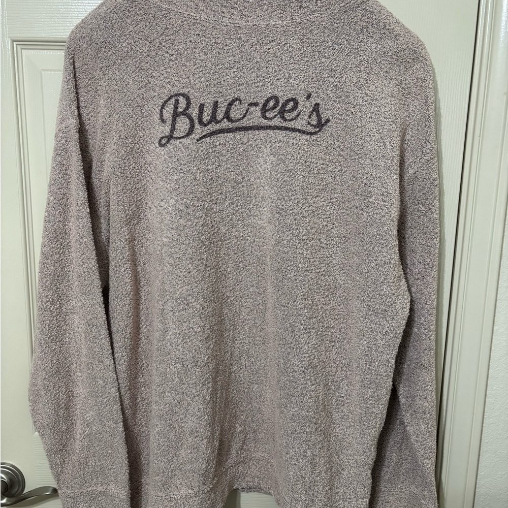 Buc-ee's Women's Cozy Crew Neck Sweater - Soft Lavender